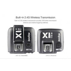 Godox X1CANON TTL Wireless Flash Trigger  1/8000s Radyo Kanallı Tetikleyici Seti