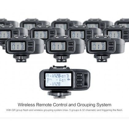 Godox X1NIKON TTL Wireless Flash Trigger  1/8000s Radyo Kanallı Tetikleyici Set