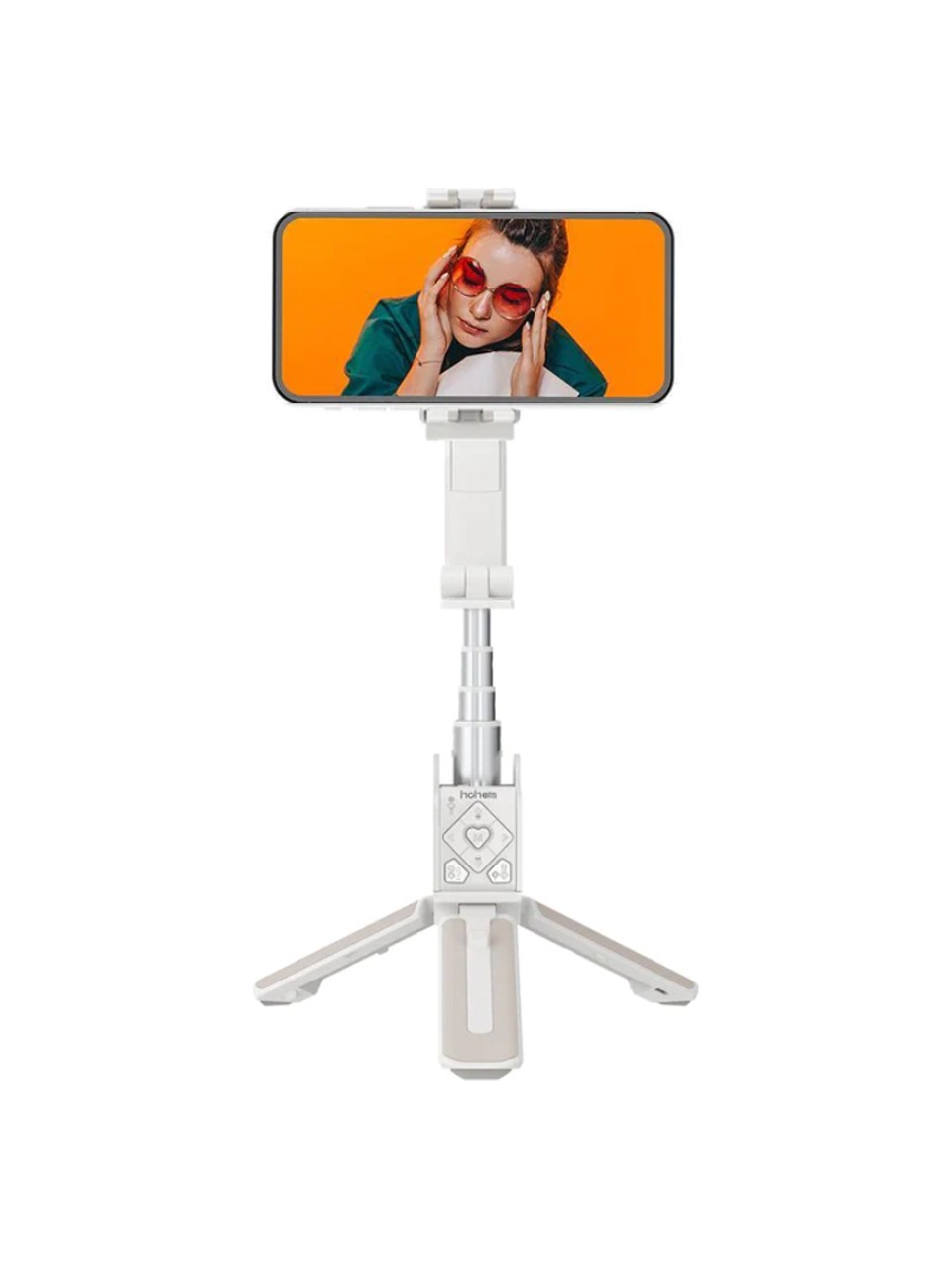 Hohem Isteady Q Cep Telefonları İçin Uzatılabilir Çubuklu Stabilizer Gimbal