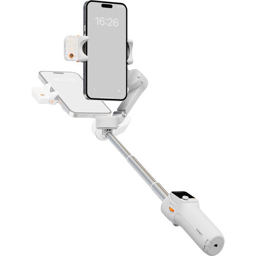 Hohem İsteady V3 Yapay Zeka Takip Sensörlü Beyaz Telefon Gimbal