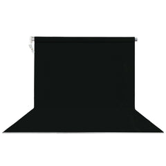 Stüdyo Teknik 190X400Cm Siyah Fon Perdesi Seti