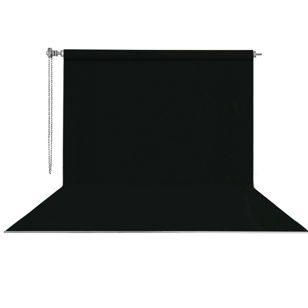 Stüdyo Teknik 270X580Cm Siyah Fon Perde Seti