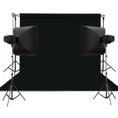 Stüdyo Teknik 270X580Cm Siyah Taşınabilir Kumaş Fon Perdesi