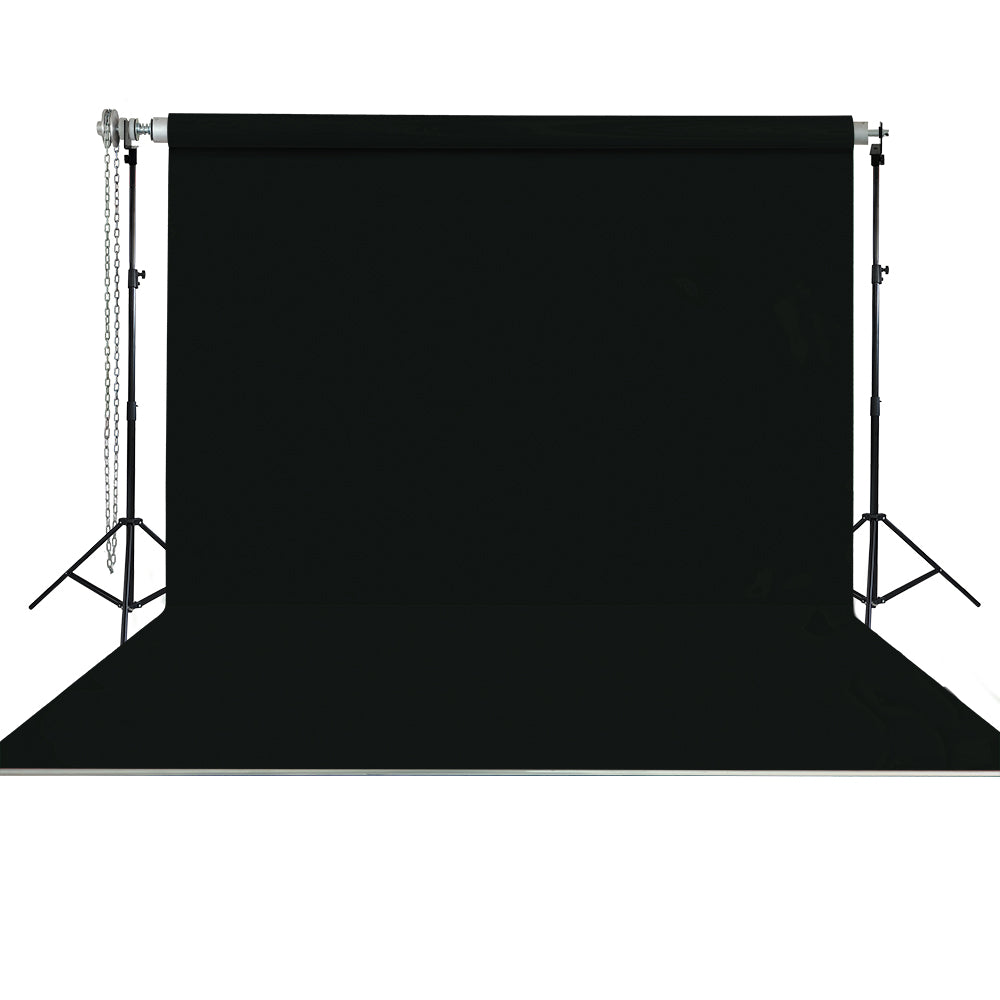 Stüdyo Teknik 270X580Cm Siyah Taşınabilir Kumaş Fon Perdesi