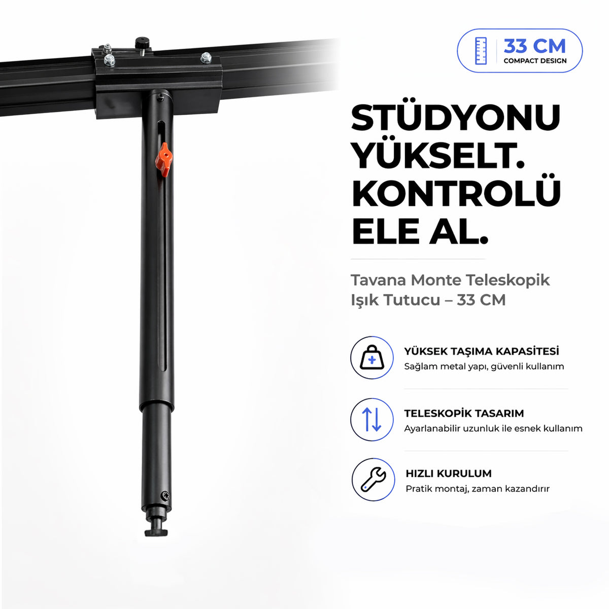 Stüdyo Teknik ST 90 Tekerlekli Distans
