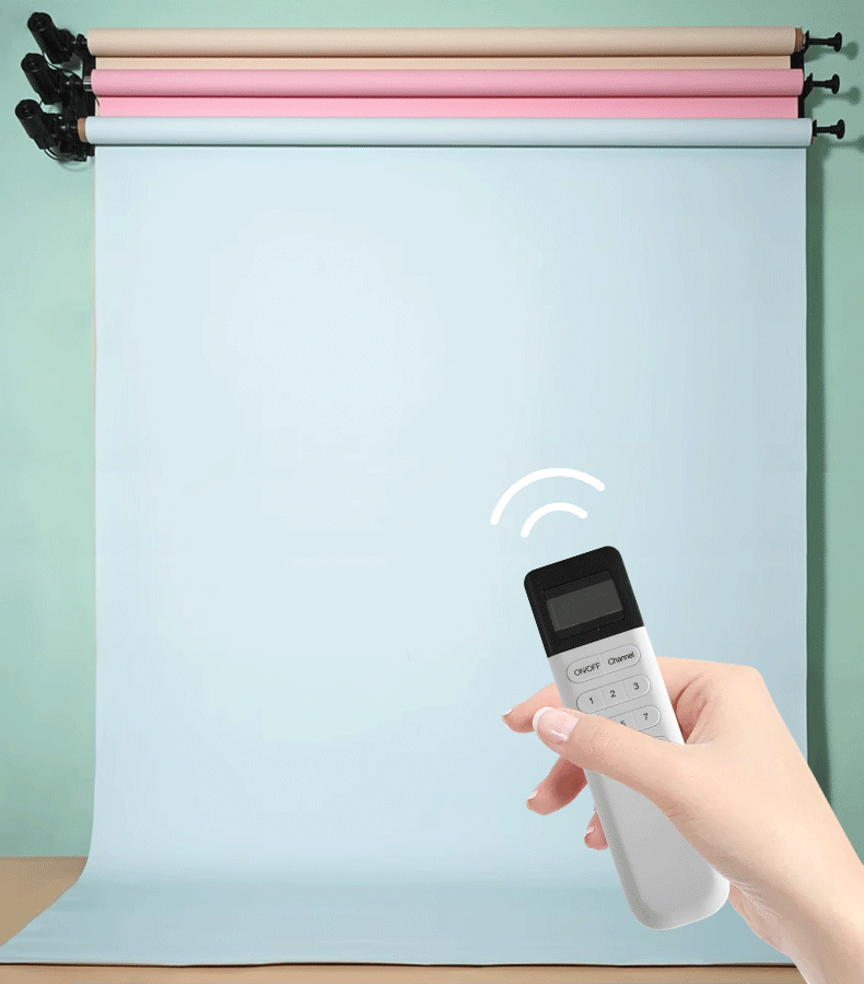 Motorlu kağıt fon sistemi