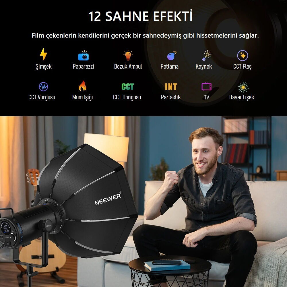Neewer CB200B İki Renkli LED Işık