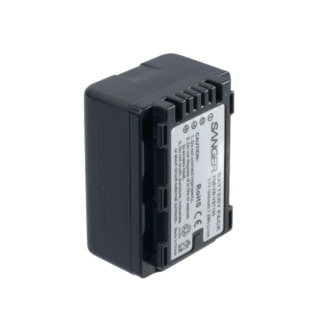 Sanger VW-VBT190 Panasonic Kamera Batarya