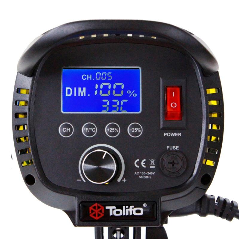 Tolifo EF 100w Led Video Işığı 2’li Soft Box’lı Çantalı set