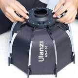 Ulanzi AS-D30 30cm Mini Bowens Montajlı ve Izgaralı Sekizgen Softbox
