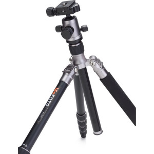 Benro%20MeFOTO%20A-1350Q1P%20RoadTrip%20Aluminum%20Travel%20Tripod%20Kit%20(Purple)