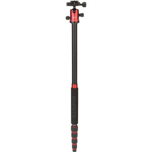 Benro%20MeFOTO%20A1350Q1R%20RoadTrip%20Aluminum%20Travel%20Tripod%20Kit%20(Red)