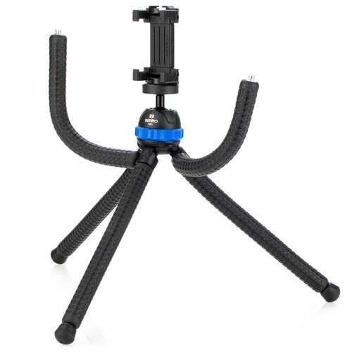 Benro%20KP1K%20KoalaPod%20Beş%20Ayaklı%20Telefon%20Tutuculu%20Esnek%20Tripod%20Kiti